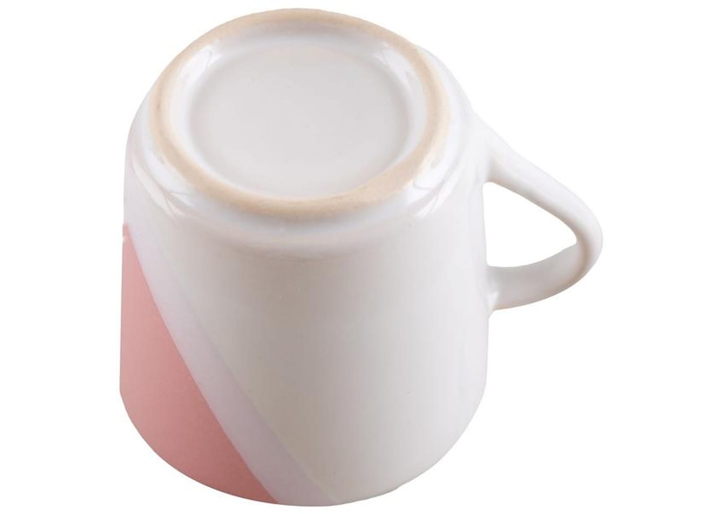 Aparelho de Jantar e Chá 20 Peças Cerâmica Brasilia Redondo Branco e Rosa Atual