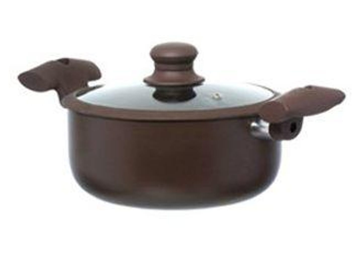 Jogo de Panelas Hauskraft Antiaderente de Alumínio Marrom 5 Peças Carmin