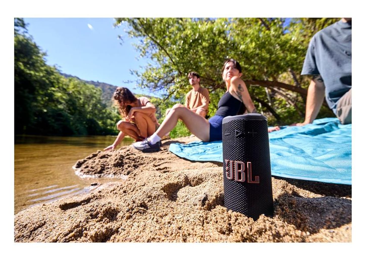 Caixa de Som JBL Grip Bluetooth Amplificada Portátil à Prova de Água 16W