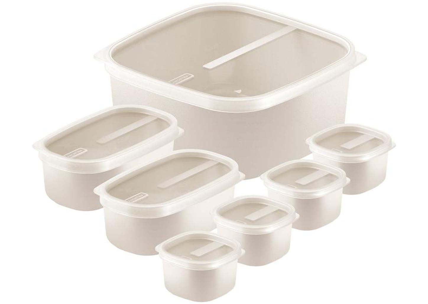 Jogo de Potes Herméticos Tramontina com Tampa MixColor 7 Peças