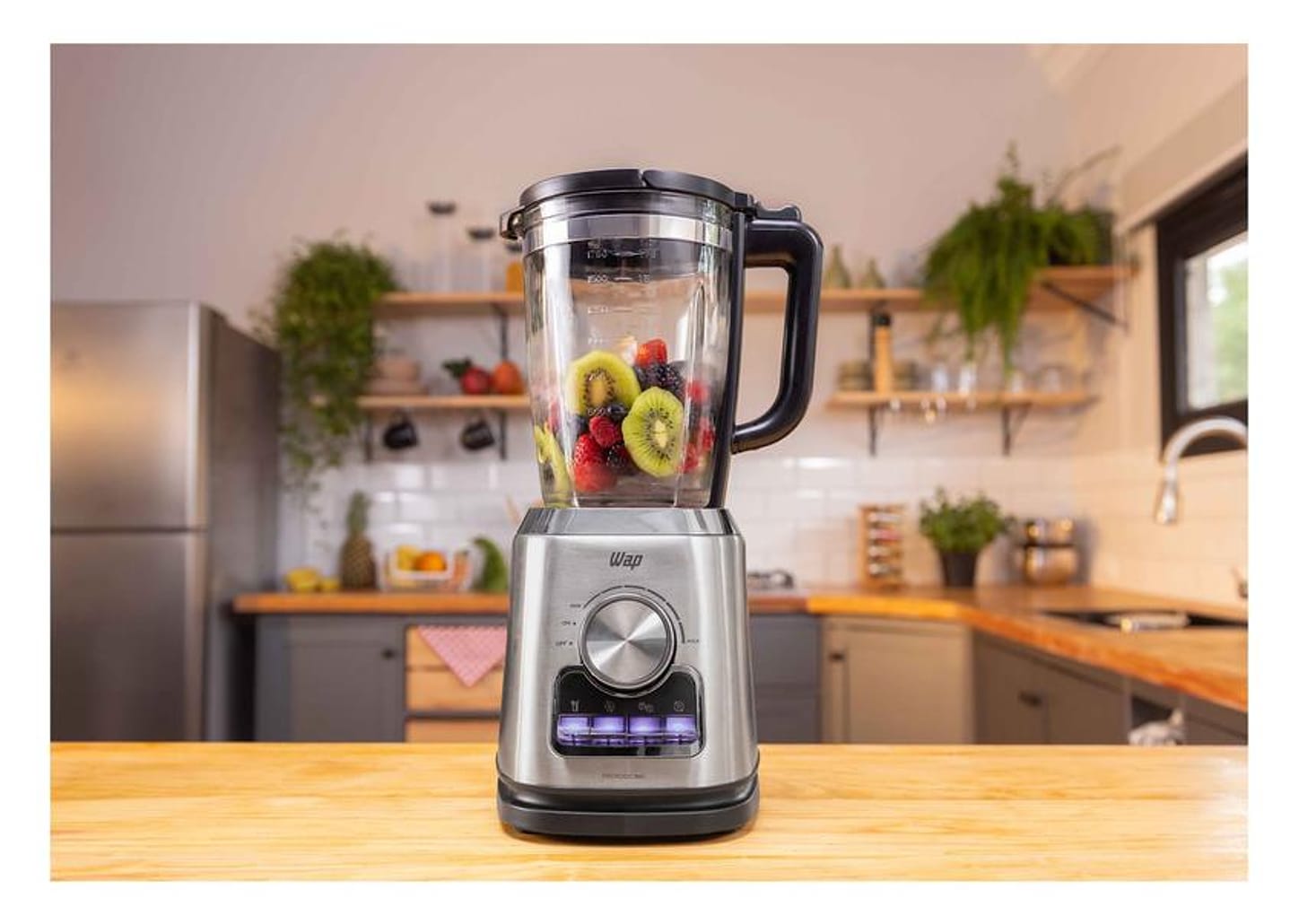 Liquidificador Wap Prosdócimo WB2000 Preto e Cinza 2L FW010340