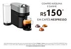 Cafeteira Nespresso Vertuo POP+ GCV6BR Titânio GCV6-BR-TI-NE