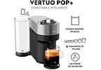 Cafeteira Nespresso Vertuo POP+ GCV6BR Titânio GCV6-BR-TI-NE