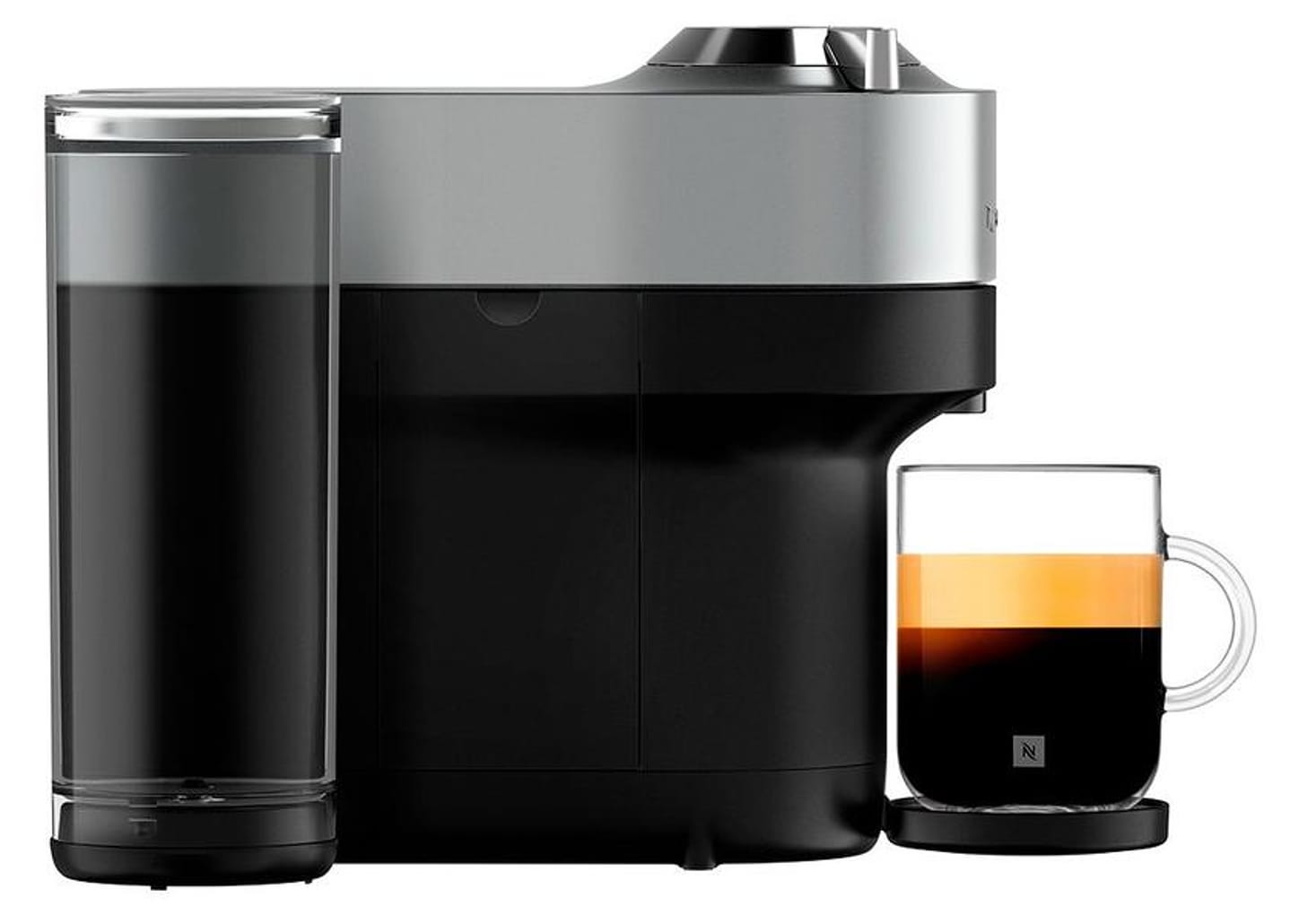 Cafeteira Nespresso Vertuo POP+ GCV6BR Titânio GCV6-BR-TI-NE