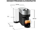 Cafeteira Nespresso Vertuo POP+ GCV6BR Titânio GCV6-BR-TI-NE