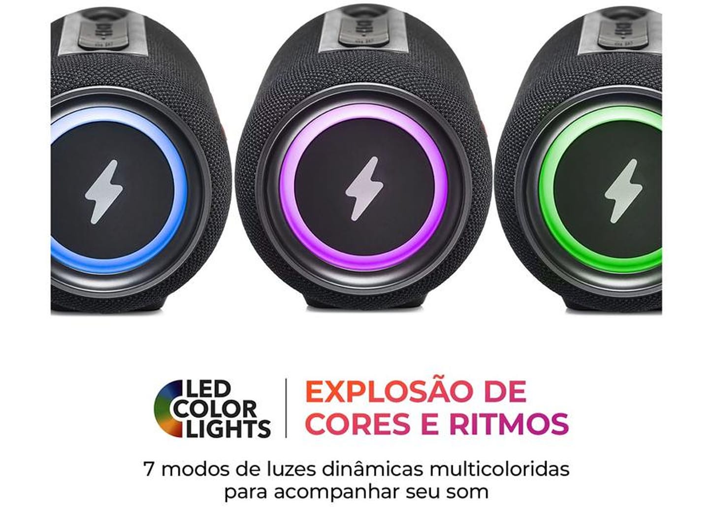 Caixa de Som Aiwa AWS-SP-04-LB Bluetooth Portátil 40W USB