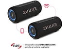 Caixa de Som Aiwa AWS-SP-04-LB Bluetooth Portátil 40W USB