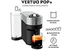 Cafeteira Nespresso Premium Vertuo Pop+ Titânio