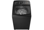 Lavadora de Roupas Brastemp 14kg Cesto Inox 12 Programas de Lavagem Cinza Platinum BWJ14A9