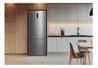 Geladeira/Refrigerador Midea Frost Free Inverse Inox 416L MDRB593FGD463 Bivolt