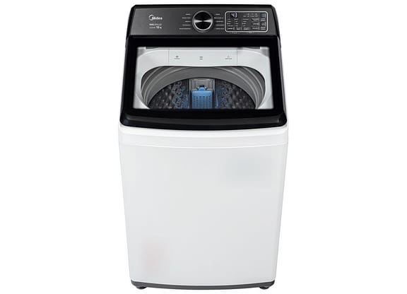 Lavadora de Roupas Midea 12kg 10 Programas de Lavagem Branco Wave Impeller MAV04W120/WKBR04