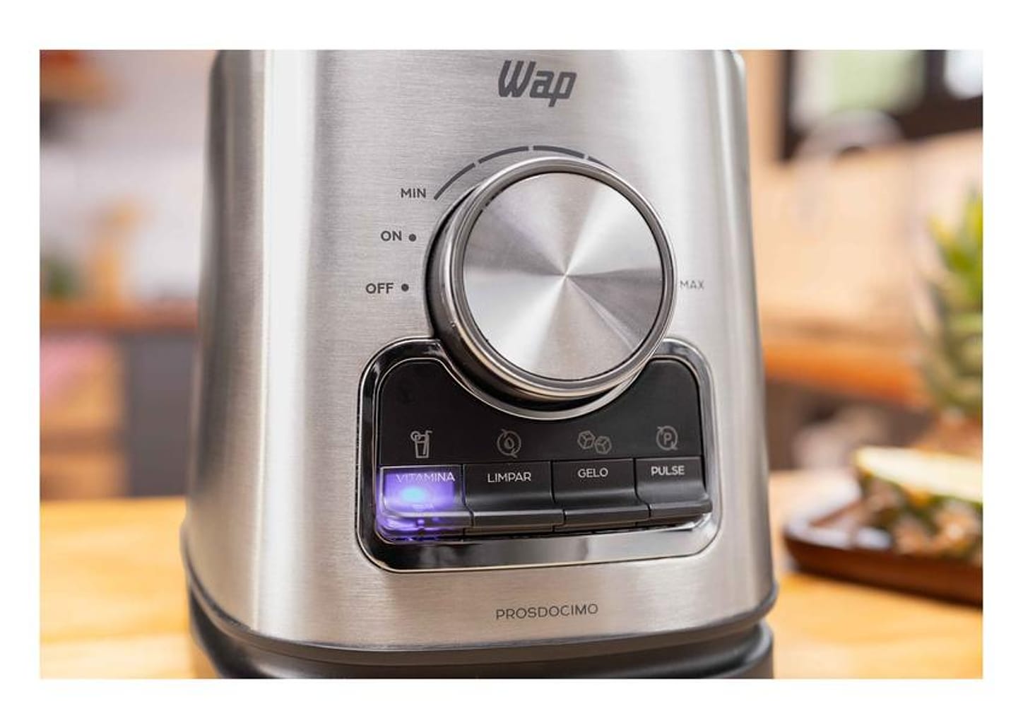 Liquidificador Wap Prosdócimo WB2000 Preto e Cinza 2L FW010341