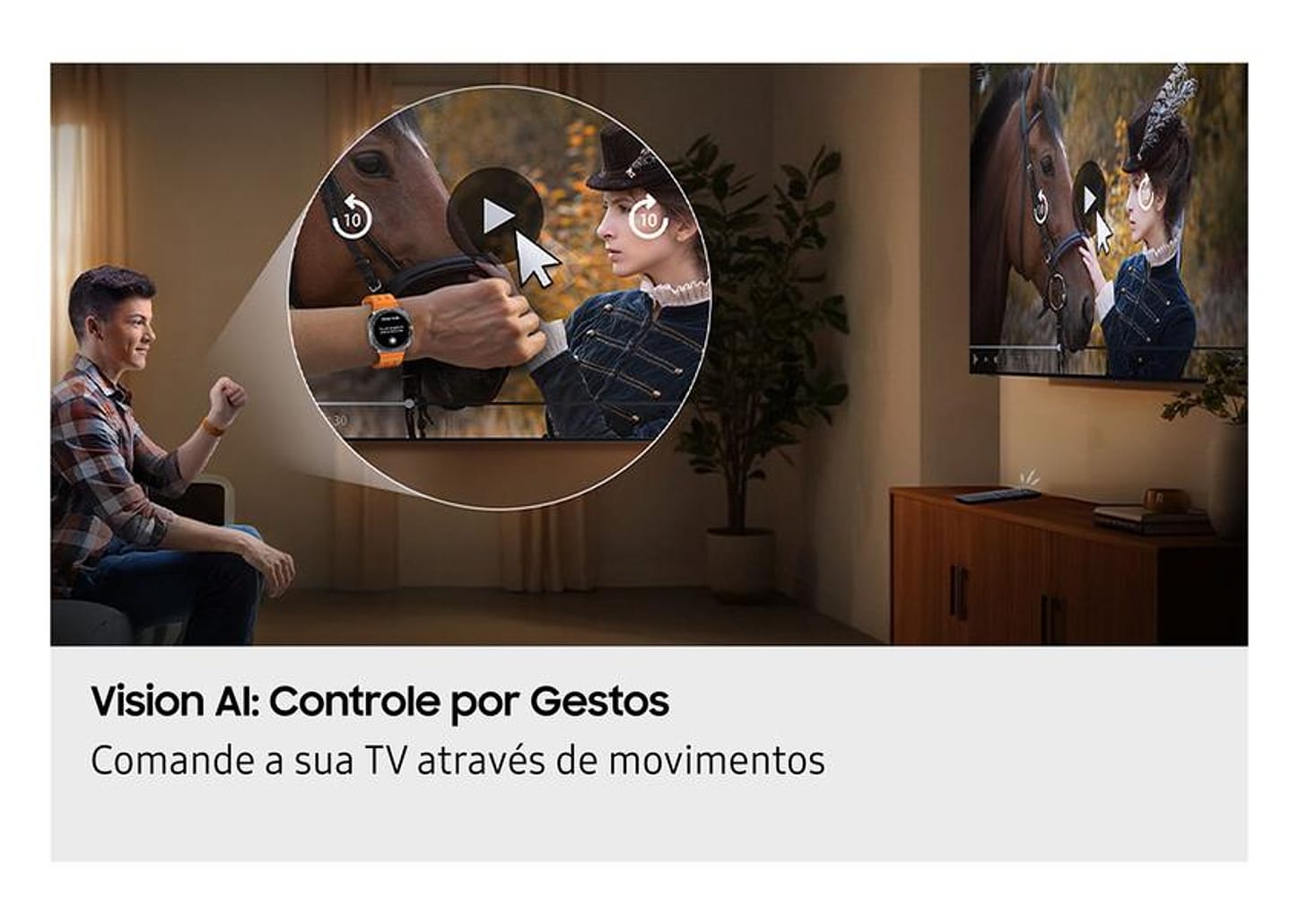 Smart TV 65" Samsung 8K Neo QLED Vision AI 65QN900F Tizen QN65QN900FGXZD 2025