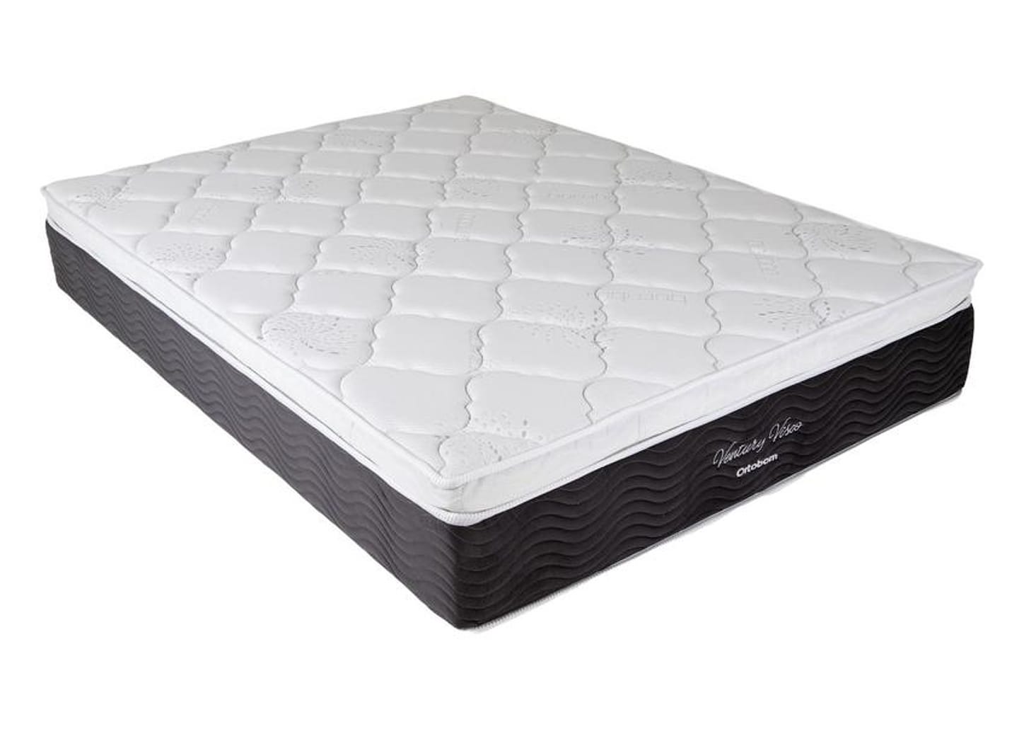 Colchão Queen Ortobom de Molas Ensacadas 31x158x198cm Ventury Visco