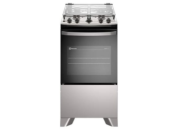 Fogão 4 Bocas Electrolux Cinza Efficient FE4IG