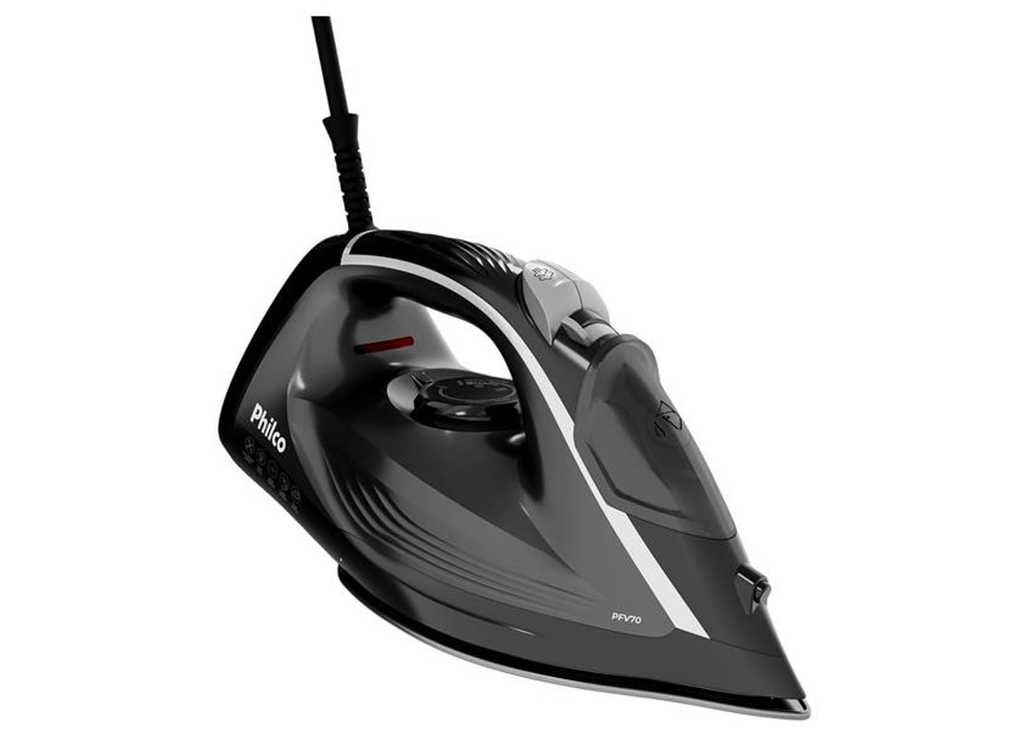 Ferro de Passar Roupa a Vapor Philco PFV70 Preto