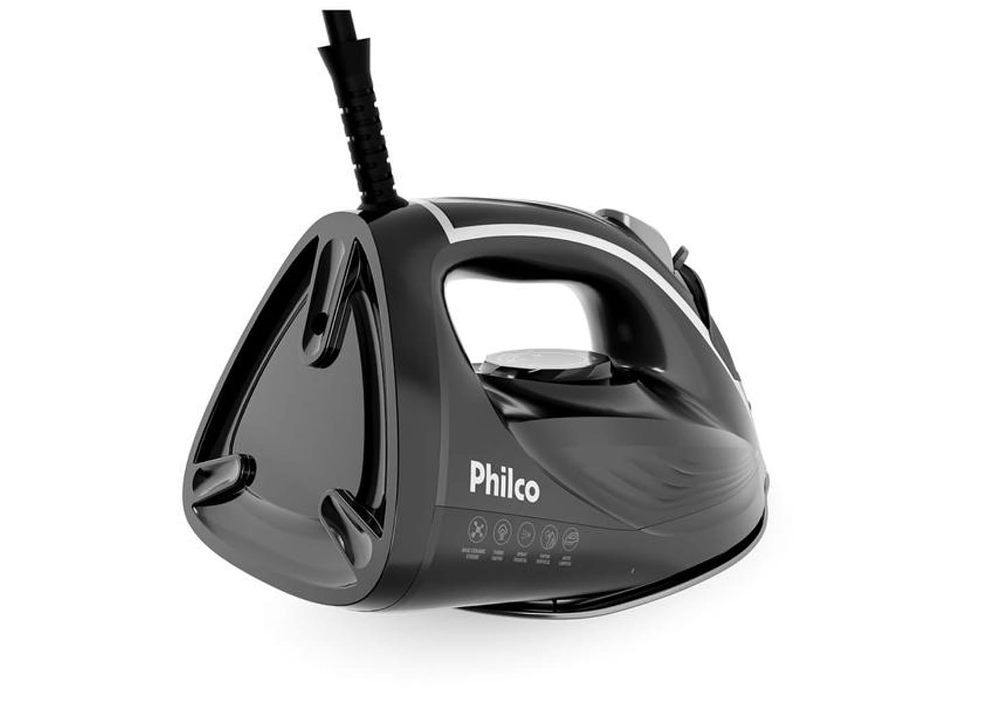 Ferro de Passar Roupa a Vapor Philco PFV70 Preto