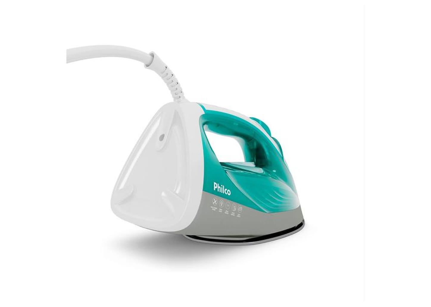 Ferro de Passar a Vapor Philco PFV71 Verde e Branco