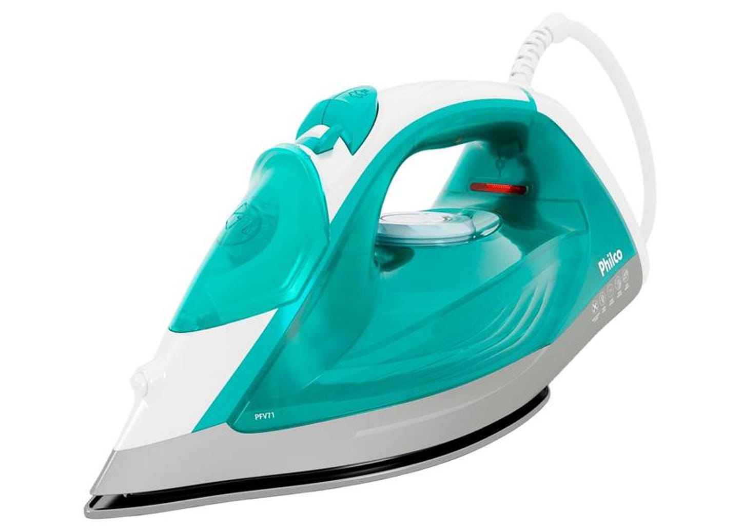 Ferro de Passar a Vapor Philco PFV71 Verde e Branco