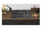 Cooktop 5 Bocas a Gás GLP Itatiaia Preto Essencial