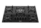 Cooktop 5 Bocas a Gás GLP Itatiaia Preto Electra Plus