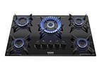 Cooktop 5 Bocas a Gás GLP Itatiaia Preto Electra Plus