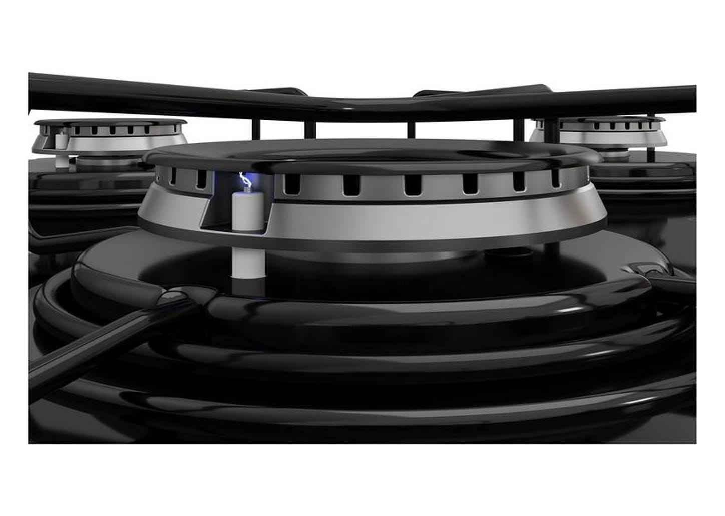 Cooktop 4 Bocas a Gás GLP Itatiaia Preto Essencial