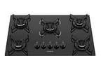 Cooktop 5 Bocas a Gás GLP Itatiaia Preto Essencial
