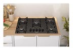 Cooktop 5 Bocas a Gás GLP Itatiaia Preto Electra Plus