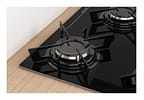 Cooktop 5 Bocas a Gás GLP Itatiaia Preto Electra Plus