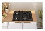 Cooktop 4 Bocas a Gás GLP Itatiaia Preto Electra Plus