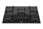 Cooktop 5 Bocas a Gás GLP Itatiaia Preto Electra Plus