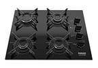 Cooktop 4 Bocas a Gás GLP Itatiaia Preto Electra Plus