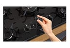 Cooktop 4 Bocas a Gás GLP Itatiaia Preto Itamaster