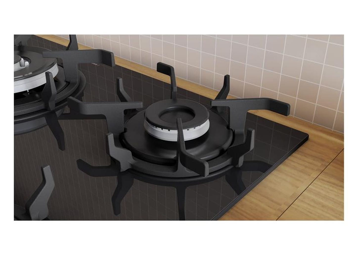 Cooktop 4 Bocas a Gás GLP Itatiaia Preto Itamaster
