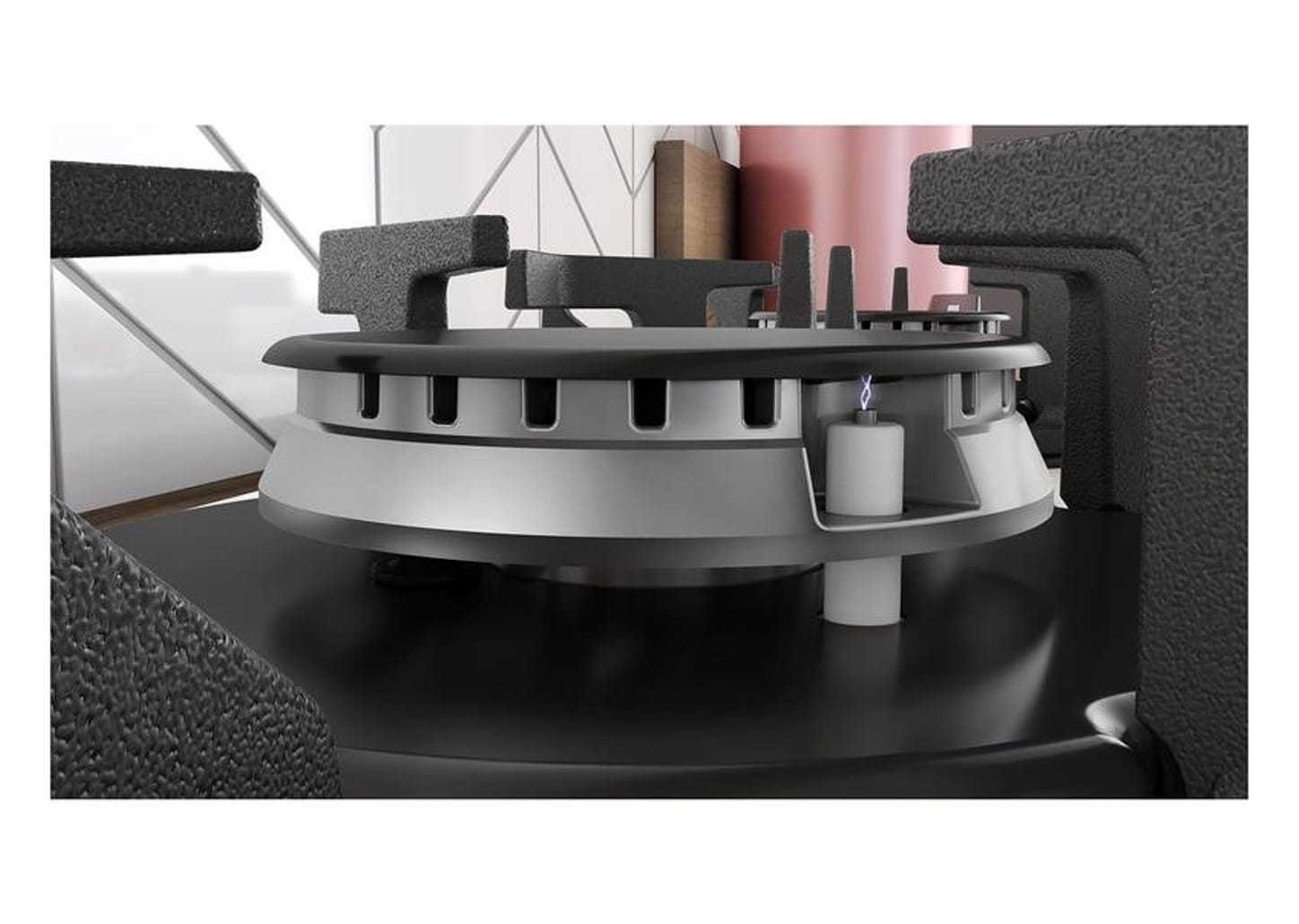 Cooktop 4 Bocas a Gás GLP Itatiaia Preto Itamaster