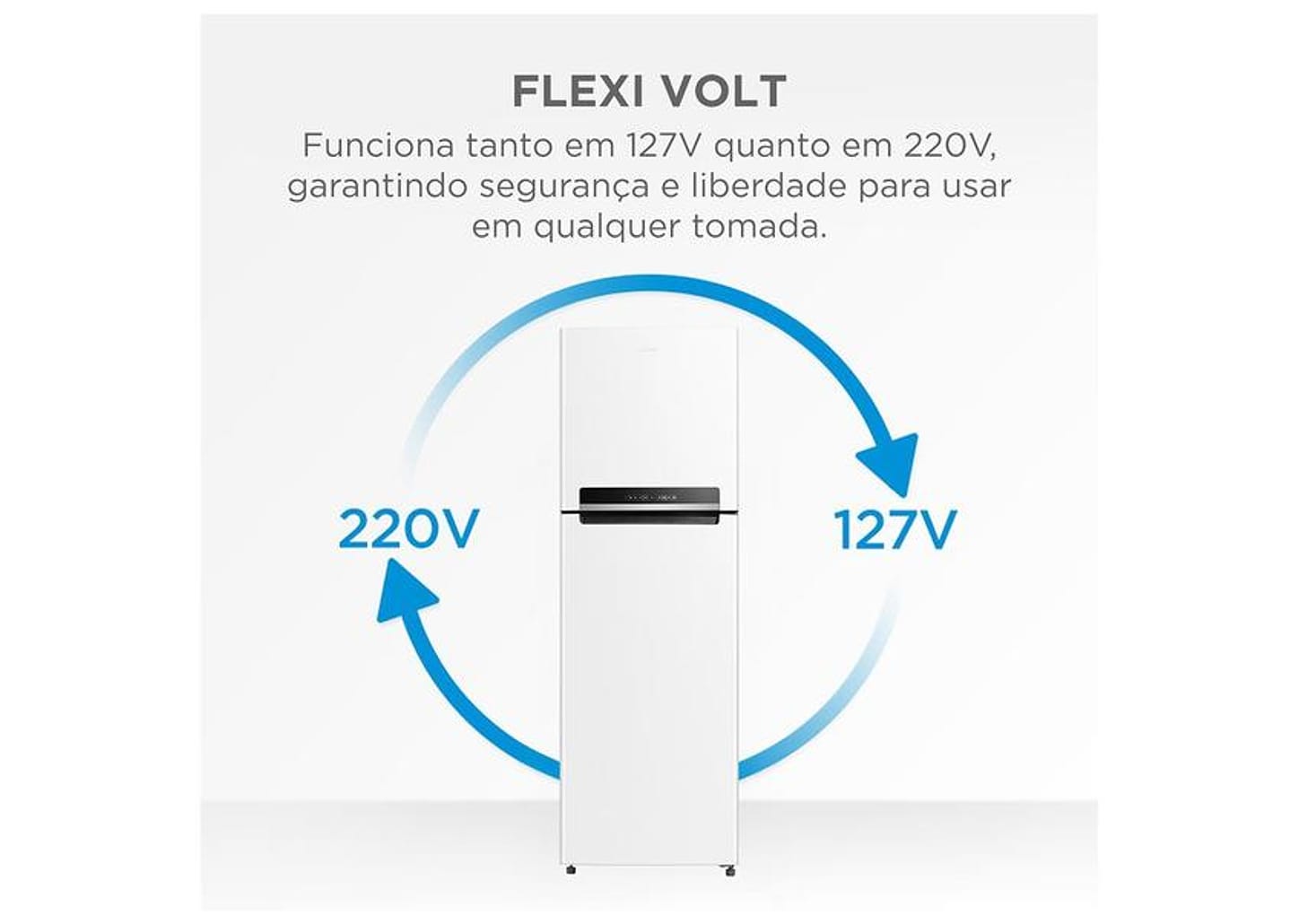 Geladeira/Refrigerador Midea Frost Free Duplex Branca 425L MDRT572EVD013 Bivolt
