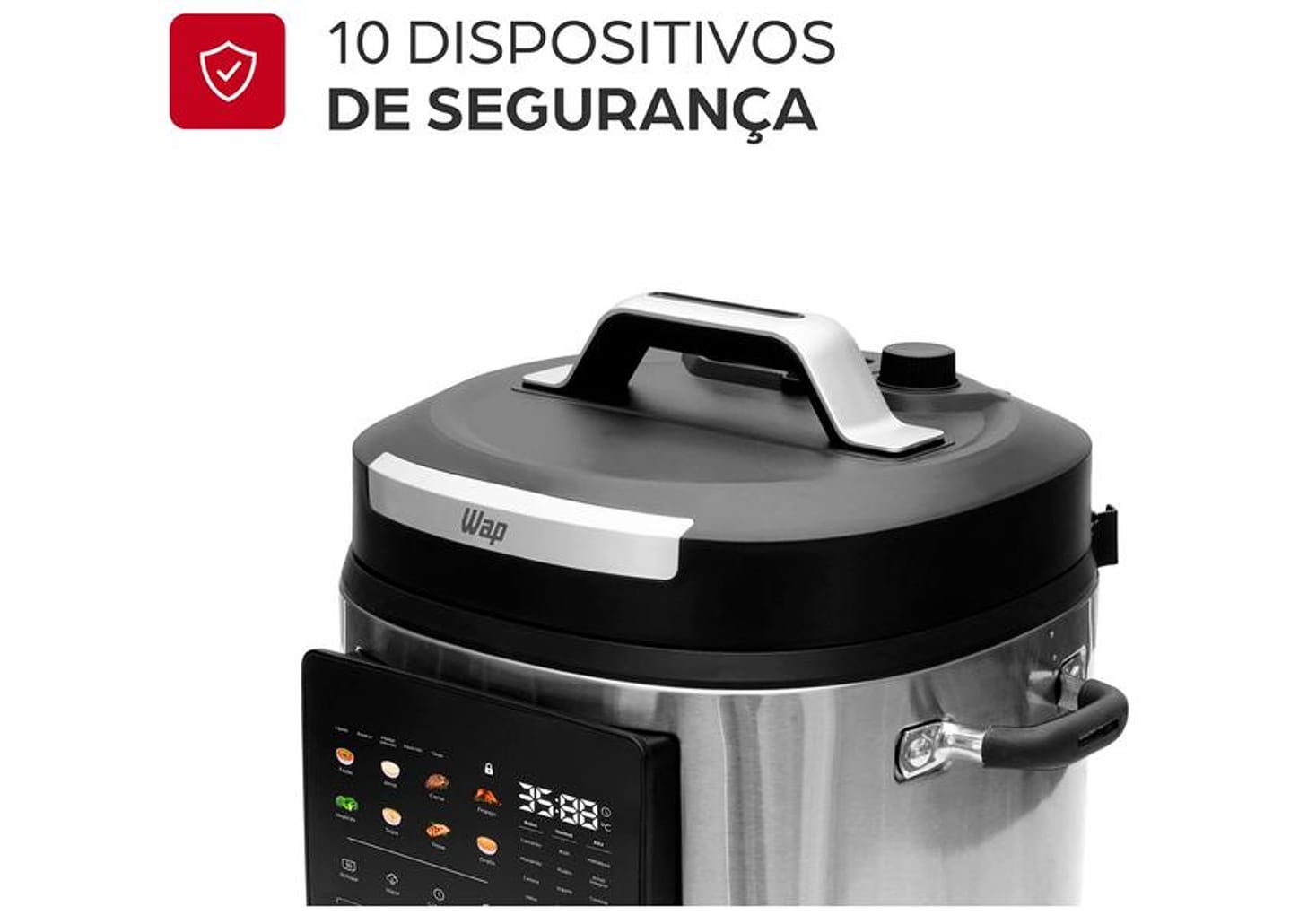 Panela de Pressão Elétrica 6L Wap Digital Prosdócimo WPPE6 FW011383