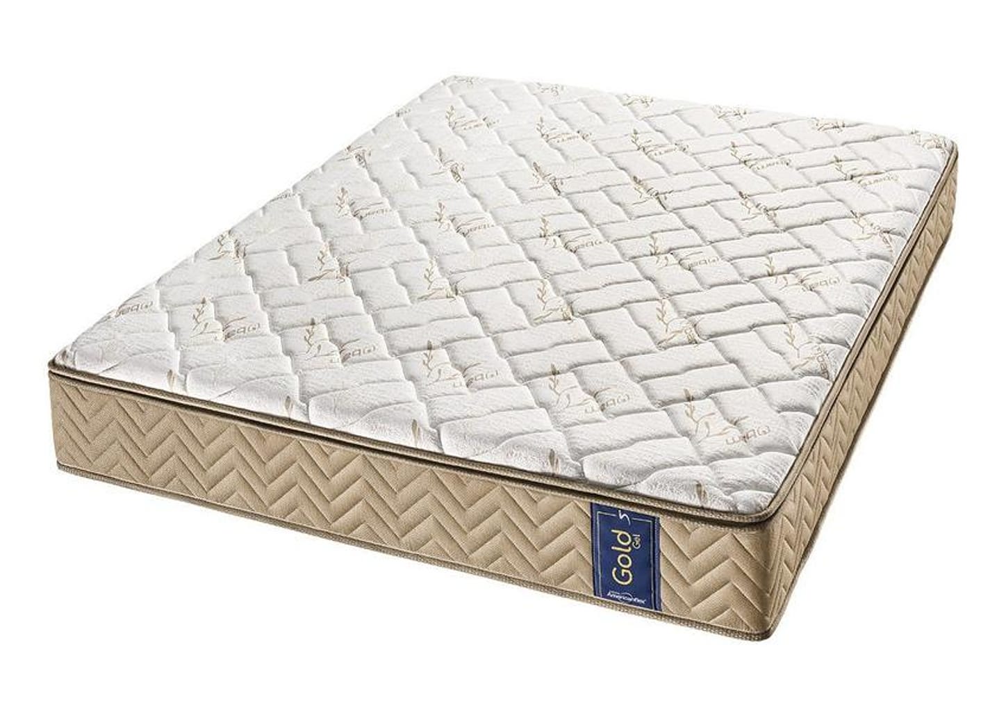 Colchão King Americanflex de Molas Ensacadas D28 27x193x203cm Gold Gel