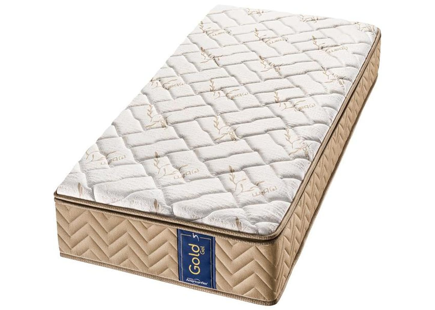 Colchão Solteiro Americanflex de Molas Ensacadas D28 27x88x188cm Gold Gel