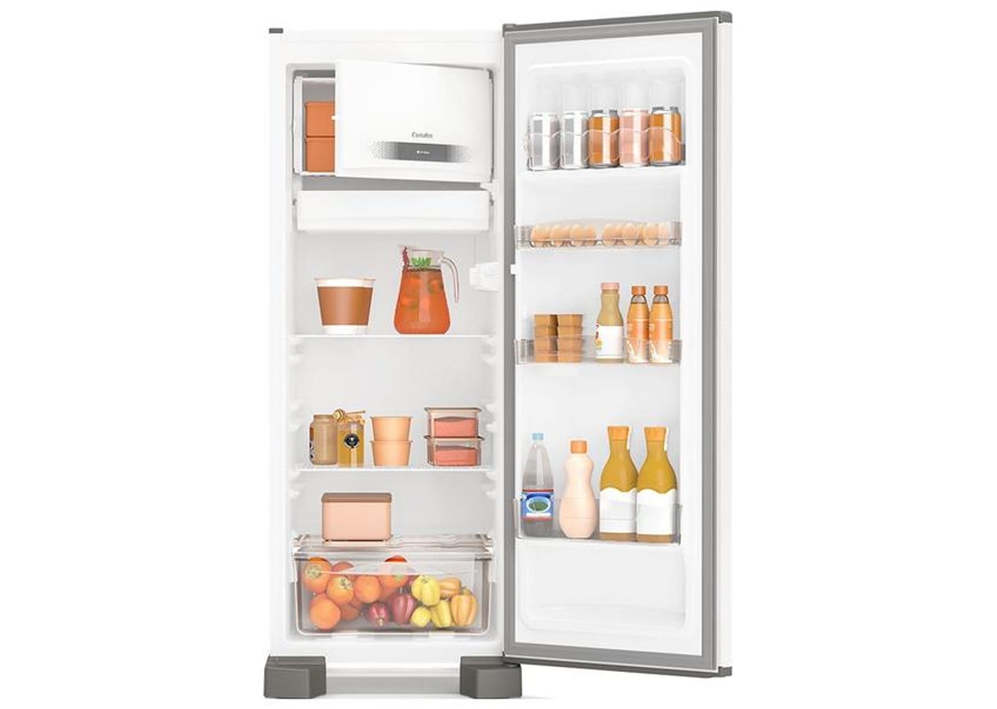 Geladeira/Refrigerador Esmaltec Cycle Defrost 1 Porta Branco 293L ROC31 PRO