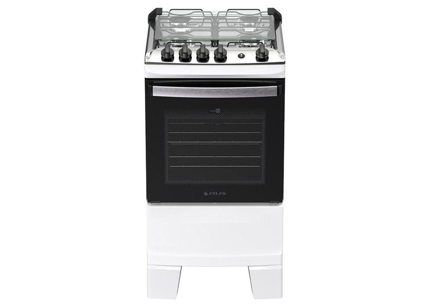 Fogão Elétrico 4 Bocas Atlas Branco Agile