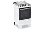 Fogão Elétrico 4 Bocas Atlas Branco Agile