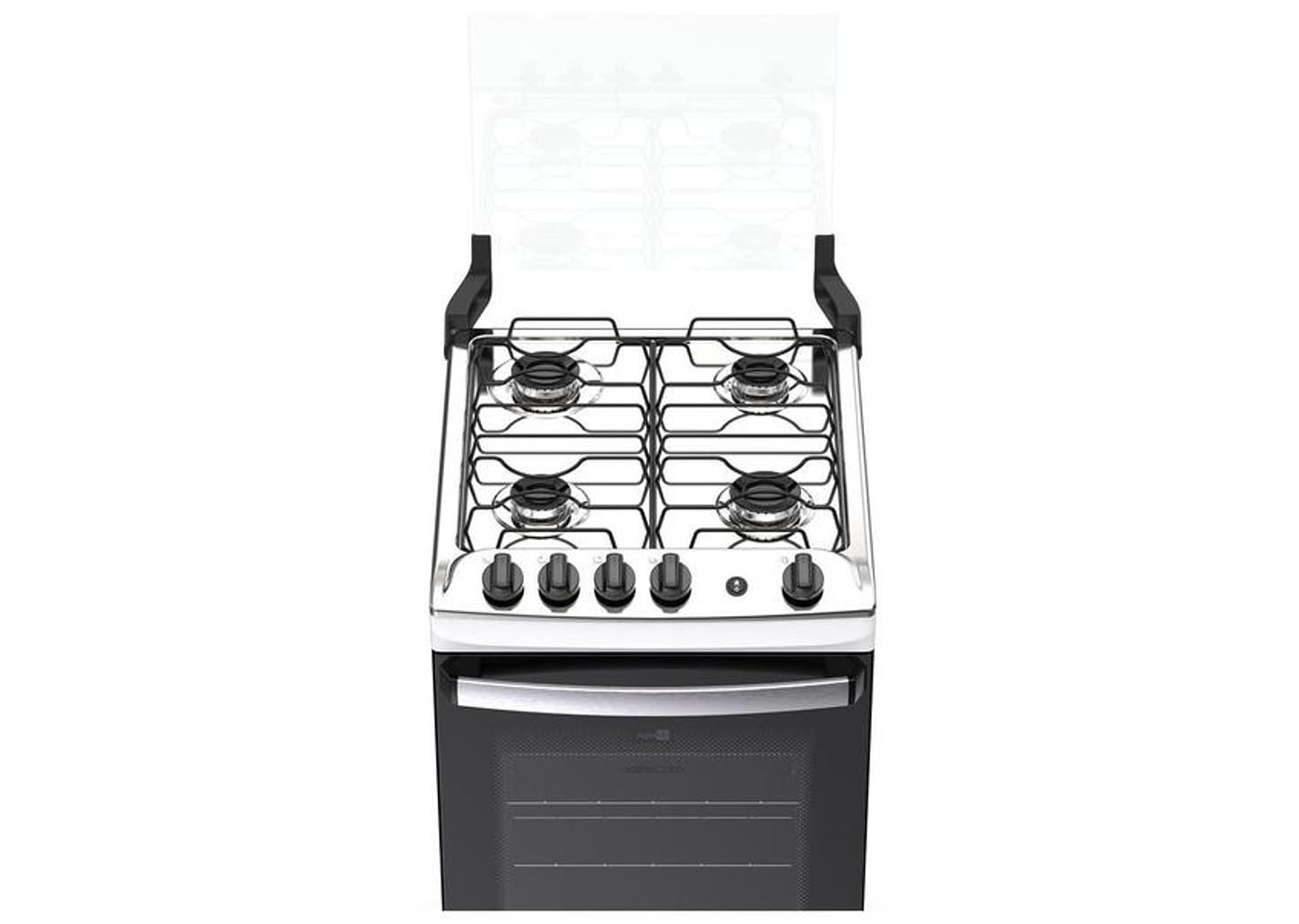 Fogão Elétrico 4 Bocas Atlas Branco Agile