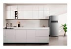 Geladeira/Refrigerador Midea Smart Frost Free Duplex Cor Inox 491L MD-RT650EVD463 Bivolt