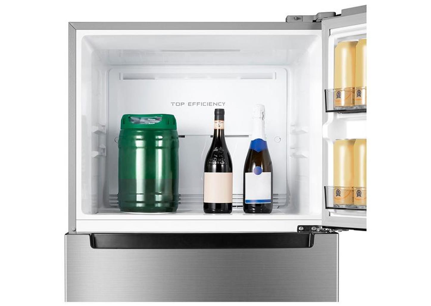 Geladeira/Refrigerador Midea Smart Frost Free Duplex Cor Inox 491L MD-RT650EVD463 Bivolt