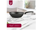 Panela Wok Panelux de Alumínio Antiaderente Magnific Grafite 24cm