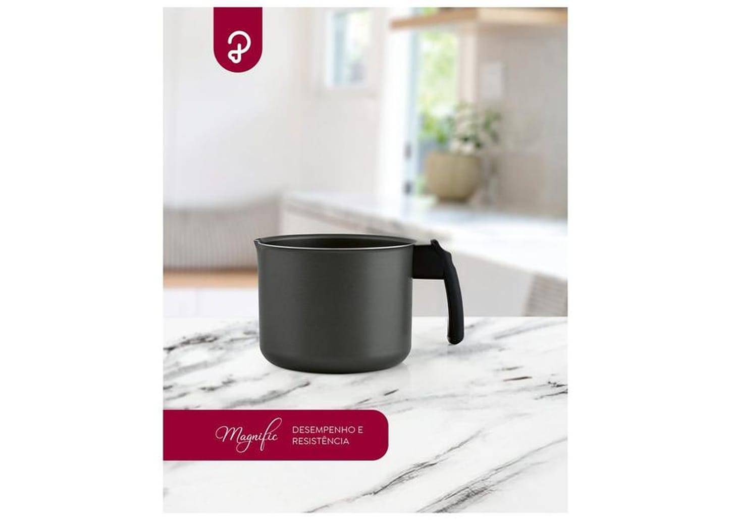 Fervedor Panelux de Alumínio Antiaderente 1,6L 14cm Magnific