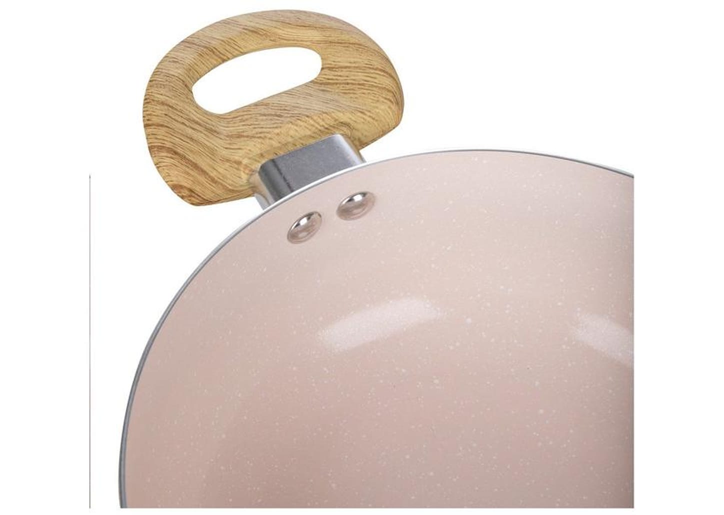 Jogo de Panelas Bianchini Revestimento Cerâmico Antiaderente de Alumínio Bege Indução 5 Peças Provance