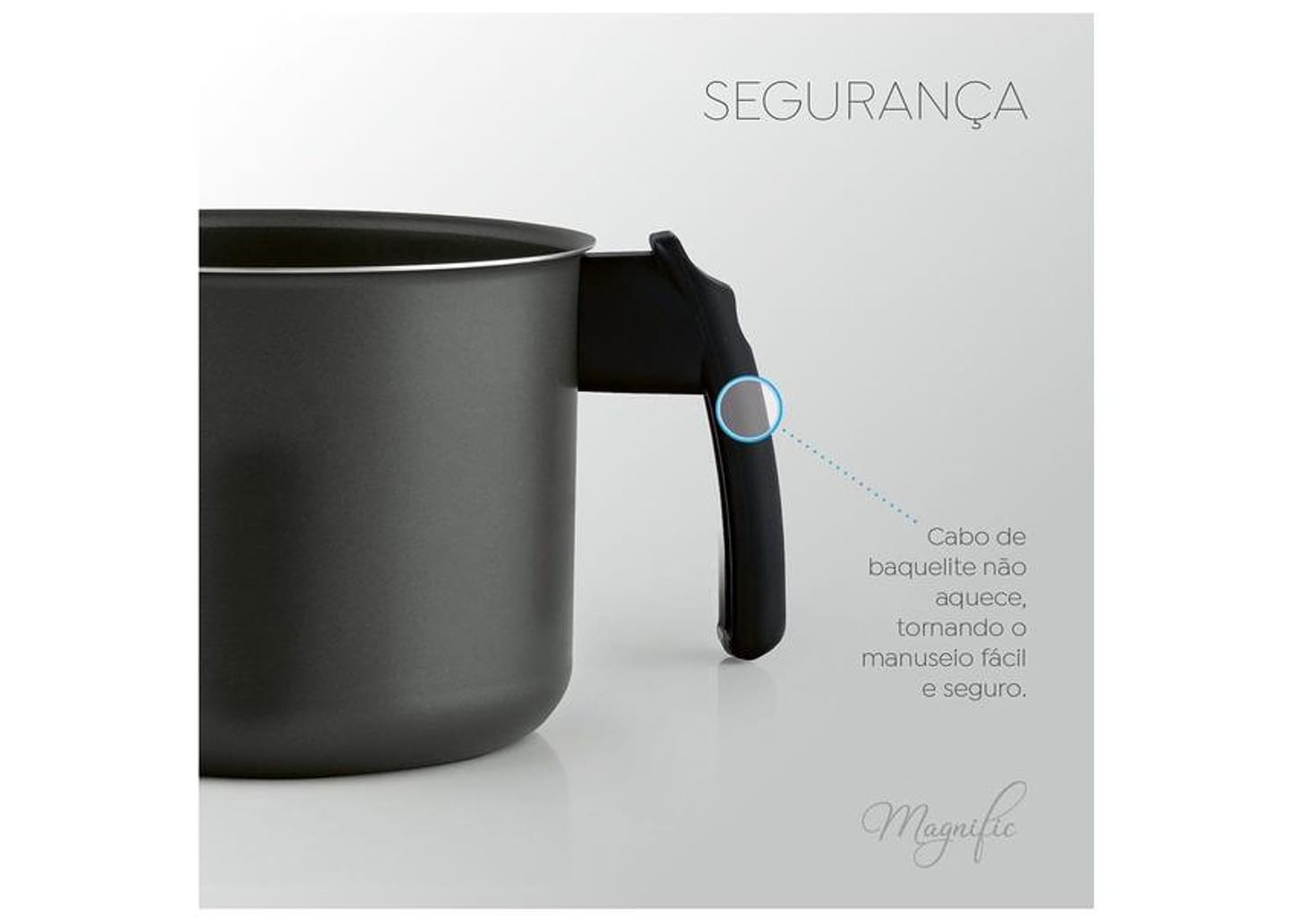 Fervedor Panelux de Alumínio Antiaderente 1,6L 14cm Magnific